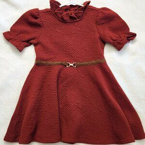 Janie and Jack - Size 3 Girls - Quilted Equestrian Dress